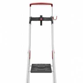 Scara aluminiu Hailo L100 TopLine, Scara de siguranta pentru uz casnic, 6 trepte