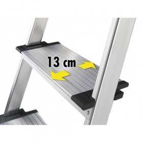 Scara aluminiu Hailo ComfortLine, 5 trepte