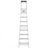 Scara aluminiu Hailo StandardLine, 8 trepte 