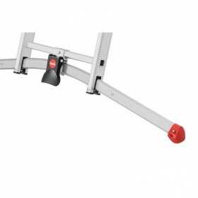 Scara aluminiu Hailo S100 ProfiLOT, 3 x 12 trepte