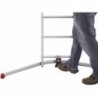 Scara aluminiu Hailo S100 ProfiLOT, 3 x 12 trepte 