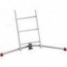 Scara aluminiu Hailo S100 ProfiLOT, 3 x 12 trepte 