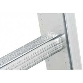 Scara aluminiu Hailo S100 ProfiLOT, 3 x 12 trepte
