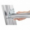 Scara aluminiu Hailo S100 ProfiLOT, 3 x 12 trepte 