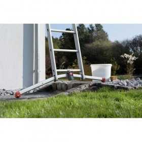 Scara aluminiu Hailo S100 ProfiLOT, 3 x 12 trepte