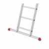 Scara aluminiu Hailo HobbyLOT Combination, 3 x 9 trepte 