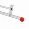 Scara aluminiu Hailo HobbyLOT Combination, 3 x 9 trepte 