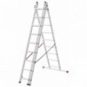 Scara aluminiu Hailo HobbyLOT Combination, 3 x 9 trepte 