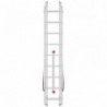 Scara aluminiu Hailo HobbyLOT Combination, 3 x 9 trepte 
