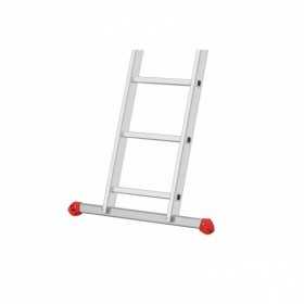 Scara aluminiu Hailo S80 ProfiStep Duo, Extensibila 2 sectiuni, 2 x 18 trepte