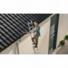 Scara aluminiu Hailo S80 ProfiStep Duo, Extensibila 2 sectiuni, 2 x 18 trepte