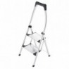 Scara aluminiu Hailo K100 TopLine, Trepte pliante, 2 trepte 