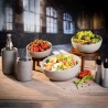 Bol rotund beton gri APS Element 26 cm 1.7 L