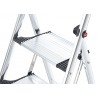 Scara aluminiu Hailo K100 TopLine, Trepte pliante, 2 trepte 
