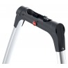 Scara aluminiu Hailo K100 TopLine, Trepte pliante, 2 trepte 