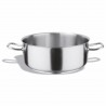Cratita fara capac inox Pujadas Inox Pro 18 x 8 cm 1.5 L
