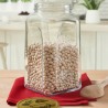 Borcan sticla cu capac metalic Pasabahce Homemade 3 L 