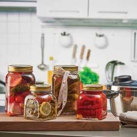Borcan sticla cu capac metalic Pasabahce Homemade 0.5 L