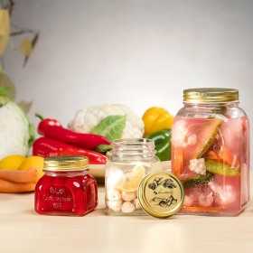 Borcan sticla cu capac metalic Pasabahce Homemade 1 L