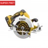 Circular de Mana Dewalt  DCS570NT Brushless, 18V XR, 184 mm 