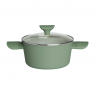 Cratita invelis ceramic verde Fest Balance 20 cm 2.6 L 