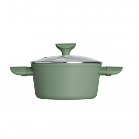 Cratita invelis ceramic verde Fest Balance 20 cm 2.6 L