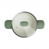 Cratita invelis ceramic verde Fest Balance 20 cm 2.6 L 