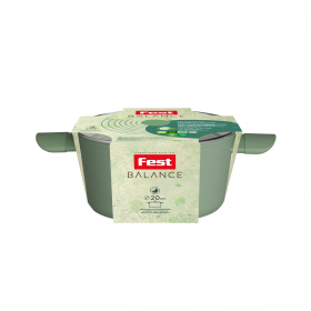 Cratita invelis ceramic verde Fest Balance 20 cm 2.6 L