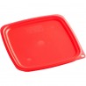 Capac cutie alimente rosu polipropilena 5.7 L si 7.5 L Cambro Fresh Pro 