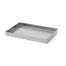 Tava inox servire Pujadas Grillbox 20 x 29.5 x 2 cm