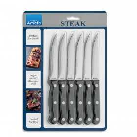 Set 6 cutite pentru friptura si pizza Amefa