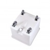Container alimente alb cu roti Cambro 121 L 