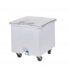 Container alimente alb cu roti Cambro 121 L 