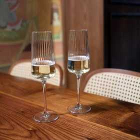 Set 6 pahare sampanie Bormioli Exclusiva 255 ml