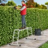 Scara aluminiu HAILO M60, multifunctionala, 4 X 3 trepte 