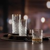 Set 4 pahare long drink Pasabahce Timeless Golden Touch 450 ml 