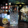 Set 4 pahare long drink Pasabahce Timeless Golden Touch 450 ml 