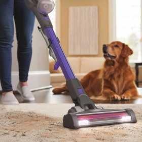 Aspirator vertical cu acumulator 18V si extensie par animale Black+Decker BHFEV182CP