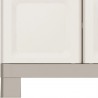 Dulap cu picioare pentru garaj din polipropilena, pentru unelte, beige, 4 rafturi, Keter Excellence, 33x45x182 cm, 1 usa, inchidere cu lacat (lacat neinclus)