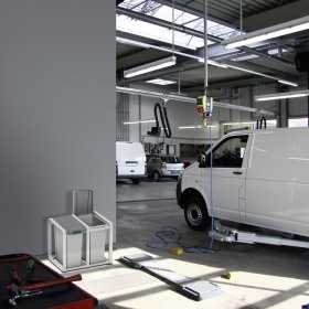 Sistem de separare a deseurilor, extensibil, cos interior detasabil, gri Hailo ProfiLine Oko XL 38 L