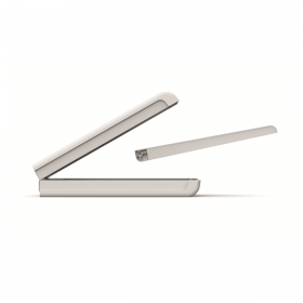 Sezlong pentru terasa, polipropilena, uz rezidential, spatar ajustabil, alb, fara perne, Keter, Mallorca, 187.5 x 58 x 29 cm