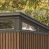Casuta de gradina, Keter, Maro Venetian, 11x7, colectie Signature, usa dubla, ferestre, ventilatie, ranforsare metalica Usa dubla, Ferestre, Ventilatie, Polipropilena, 192 kg, Signature 