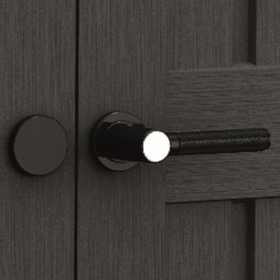 Casuta de gradina, Keter, Gri, colectie Stronghold, 10x8, material Evotech, usa dubla, podea, ventilatie, ranforsare metalica