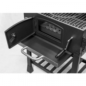 Gratar pe carbuni din inox cu grile din fonta Activa Angular 11245C
