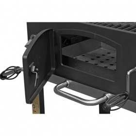 Gratar pe carbuni din inox cu grile din fonta Activa Angular 11245C