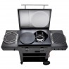 Gratar pe gaz tip plancha, grill si cuptor de pizza cu 2 arzatoare Char-Broil Versa-Tile Griddle 140241 