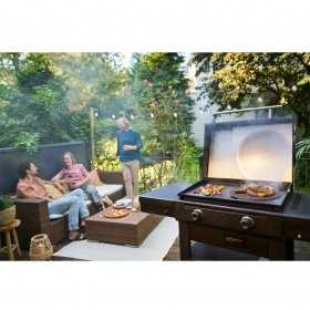 Gratar pe gaz tip plancha, grill si cuptor de pizza cu 2 arzatoare Char-Broil Versa-Tile Griddle 140241