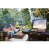 Gratar pe gaz tip plancha, grill si cuptor de pizza cu 2 arzatoare Char-Broil Versa-Tile Griddle 140241 