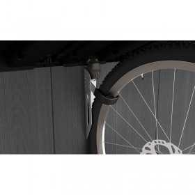 Suport de perete, pentru bicicleta, negru, Keter