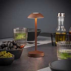Lampa de masa maro APS Alva 20.5 cm